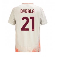 Billiga AS Roma Paulo Dybala #21 Borta fotbollskläder 2024-25 Kortärmad